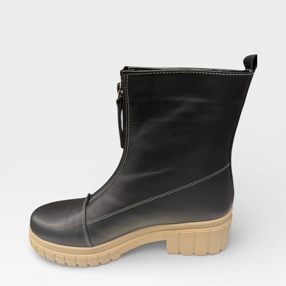 Sheridan Mia Shoes - Sheridan Mia Bonaire Leather Front-Zip Ankle Boots — NWT — EU 40 / US 9–9.5